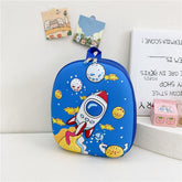 Hard Shell Space Themed Backpack for Kids – Preschool & Kindergarten Bag